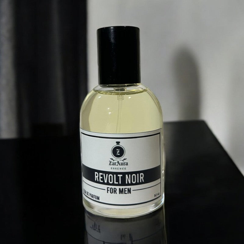 Revolt Noir – Fresh Spicy Woody Scent for Men